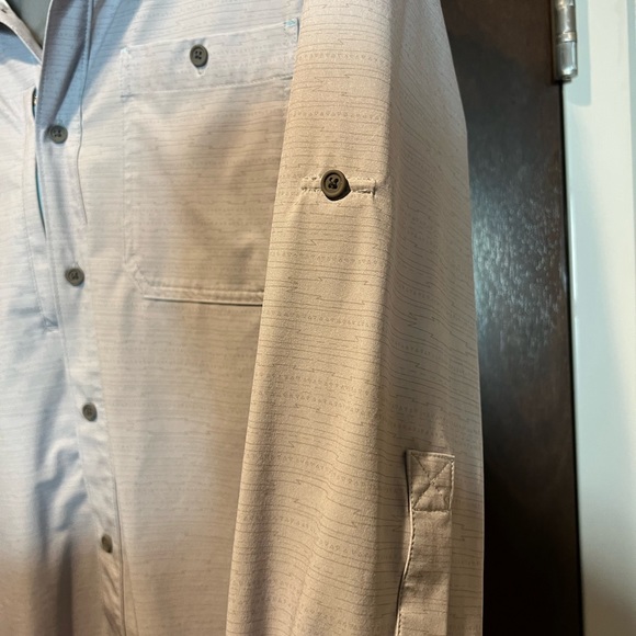 Final Chubbies Vented Fly Fishing Outdoors Button Down Polo Shirt Medium - Picture 2 of 4